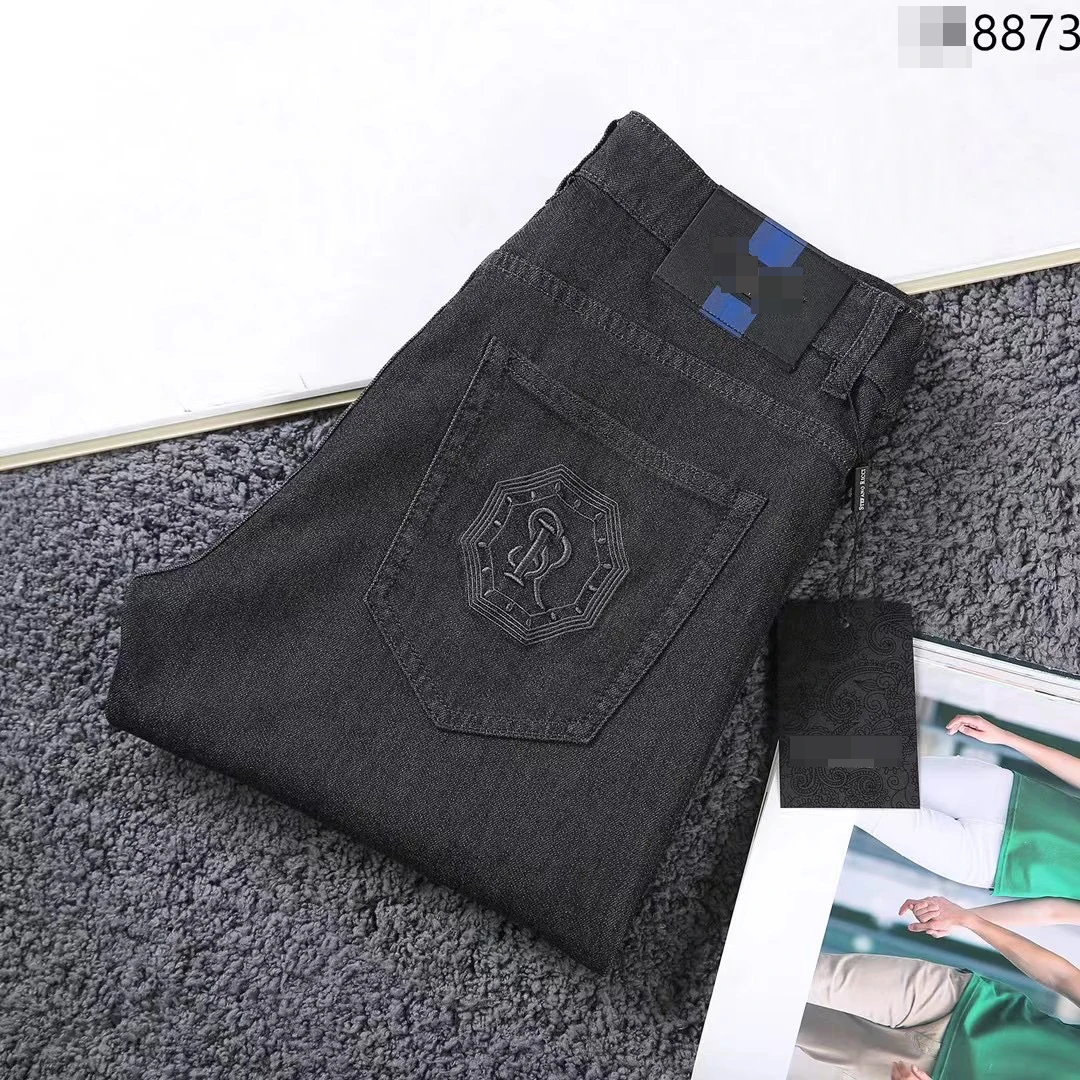 BILLIONAIRE SIJITONGDA New Style Casual Pants For Autumn And Winter 2024, Made Of Pure Cotton Fabric, Fluffy And Soft, With Exce