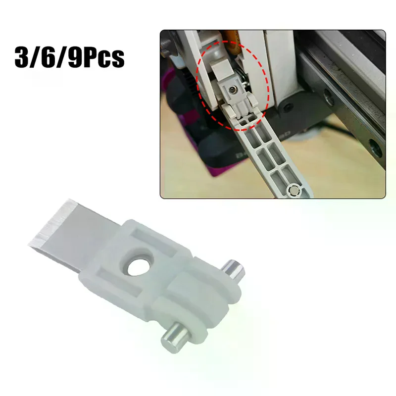 

3/6/9 шт. для Bambu, сменные лезвия для Bambu Lab X1/X1C/P1S/P1P/A1/A1 Mini/H2D 3D-принтеры, резак для нити