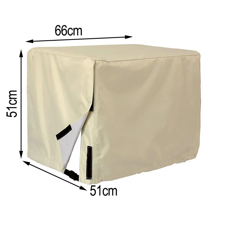 

Outdoor Storage 66*51*51cm Generator Cover Long Lasting Outdoor Cover Oxford Cloth Cover Multiple Sizes Space Saving