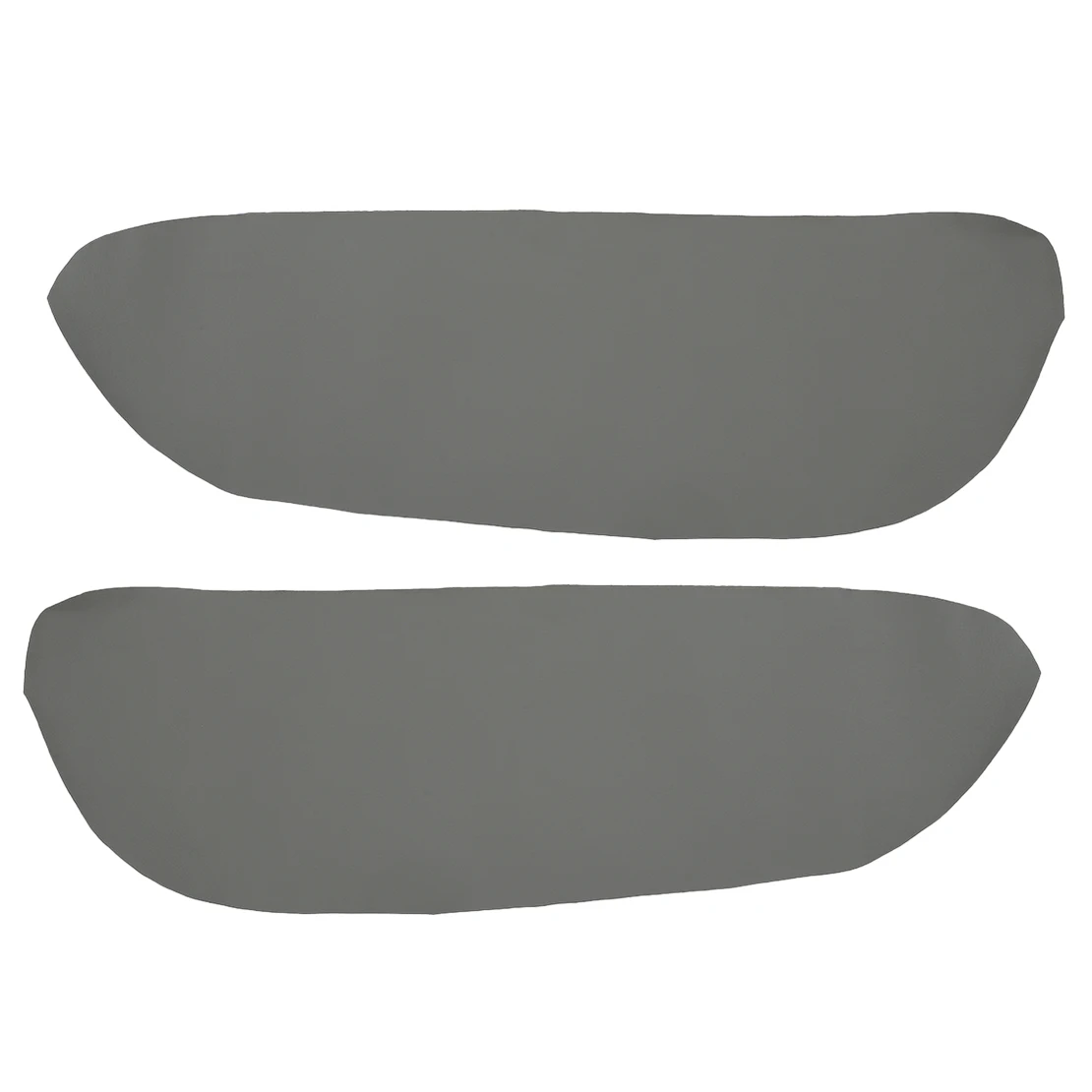 2Pcs Gray PU Leather Car Interior Front Door Armrest Panel Covers Fit for Ford Escape 2001 2002 2003 2004 2005 2006 2007