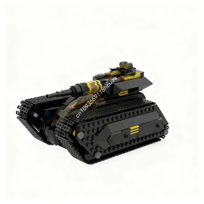 

592pcs MOC Assault Tank Blacktron I Space Model Building Blocks Architecture Festival Gifts Idea Toy Education Brick Birthday