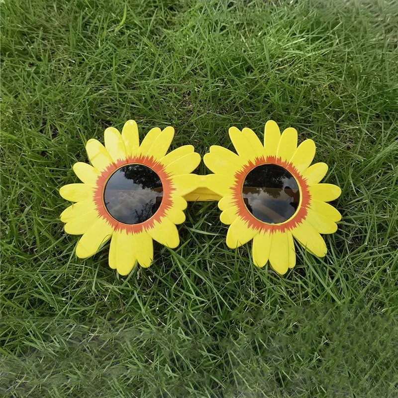 Movie Art Clown Cosplay Sunflower Glasses Adult Unisex Kids Disguise Helmet Glasses Costume Accessories Halloween Eyewear