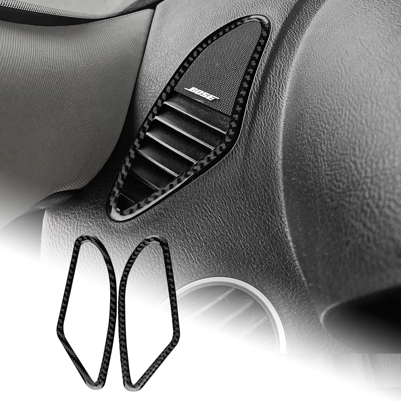 

Soft Carbon Fiber Dashboard Side Air Vent Frame For Alfa Romeo 159 2005-2018 2019 2020 2021 2022 2023 Car Interior Accessory