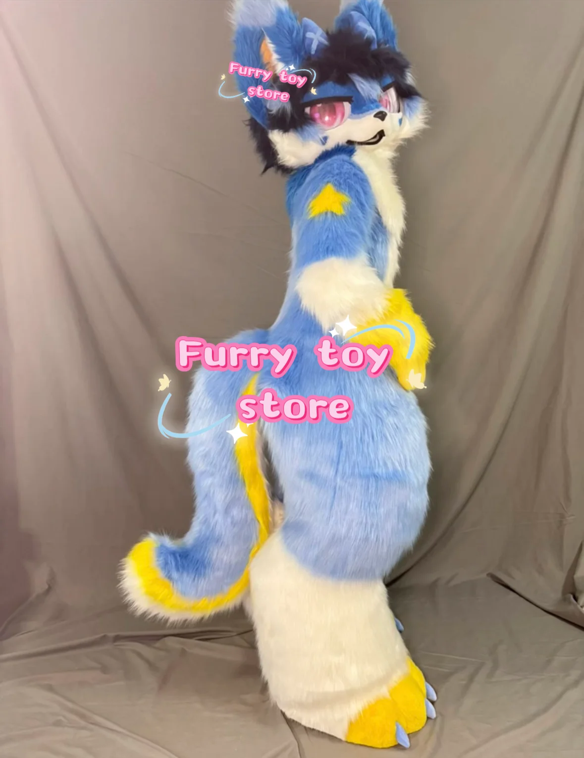 Animal Suit Fursuit Wearable Furry Cute Furry Cosplay Costume Furry Suit Full Set Of Genuine Handmade Comic Show Cute Cartoon