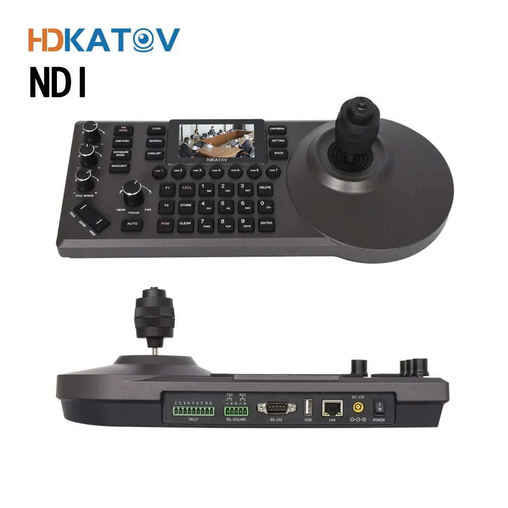 

Live streaming equipment IP ndi network controller broadcast USB ptz ndi broadcast cameras joystick controller