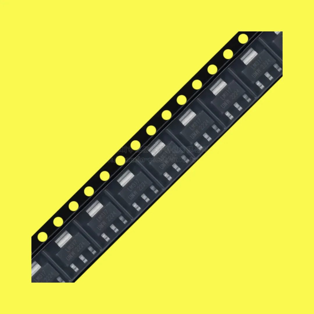 100 pcs/Original genuine LM317DCYR SOT-223 3-terminal adjustable voltage regulator chip