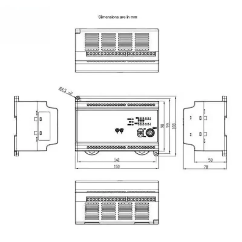 rated seller DVP-EC3 series DVP20EC00R3 relay outputs 4K step program capacity, 20 I/O programming logic controllers