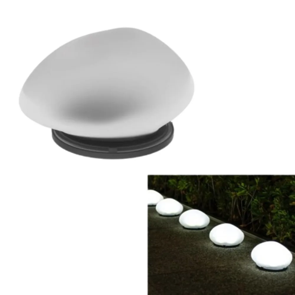 Cobblestone Shaped Solar Stone Lamp Auto on/Off Energy Saving LED Solar Light Waterproof Wireless Outdoor Pebble Lamp Lawn