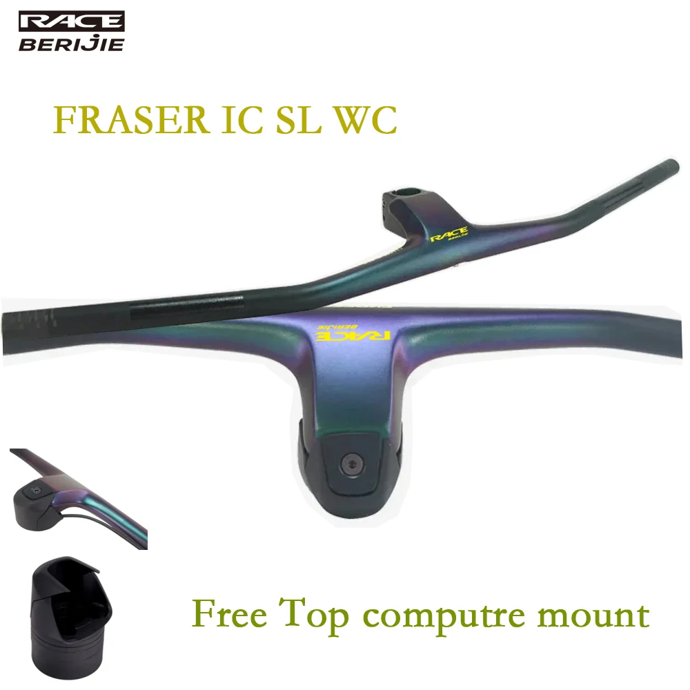 

RACE -20 Degrees MTB Handlebar Chameleon Color FRASER IC SL WC For Sparks Frame Full Carbon Fibre Integrated Cockpit