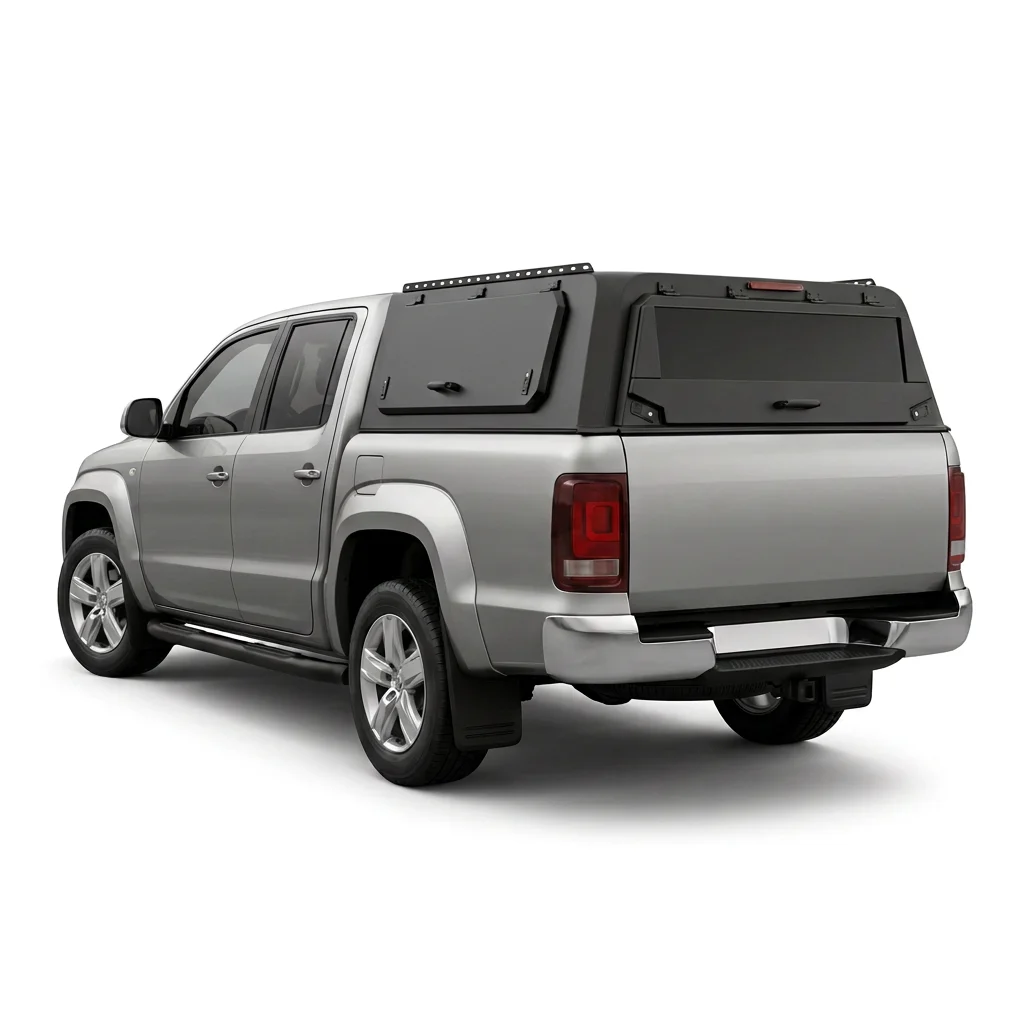 Chevy Silverado 1500 2019-2024 Pickup Truck Canopy Heavy Duty Aluminum Alloy Hardtop Bed Cap Camper Shell Custom Truck Topper