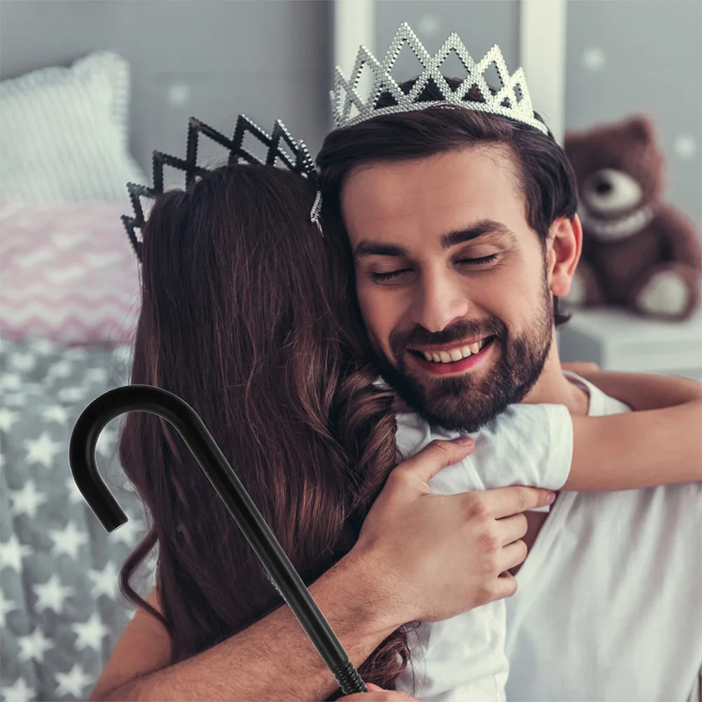 4 قطعة قصب المشي خمر الرجل العجوز نمط الرجعية تصميم هالوين تأثيري الدعامة زي ملحق الطرف الديكور #6