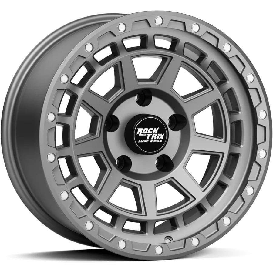 عجلة 18 بوصة متوافقة مع جيب رانجلر JK JL وGladiator JT للقيادة على الطرق الوعرة عجلات 18x9 5x5 مع إزاحة 12 مم و4.5 #1