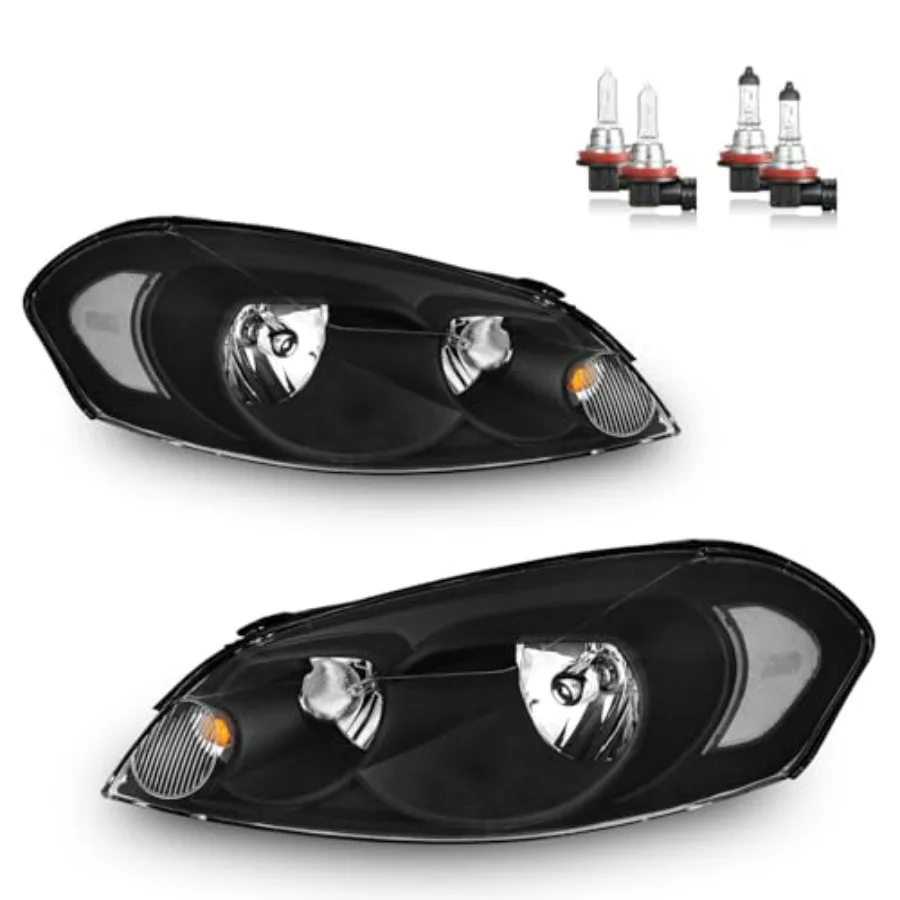 

Фары в сборе с лампами для Chevrolet Impala 2006-2013 и Chevrolet Impala Limited 2014-2016, а также для Chevrolet Monte Carlo 2006-2007 (сторона водителя)