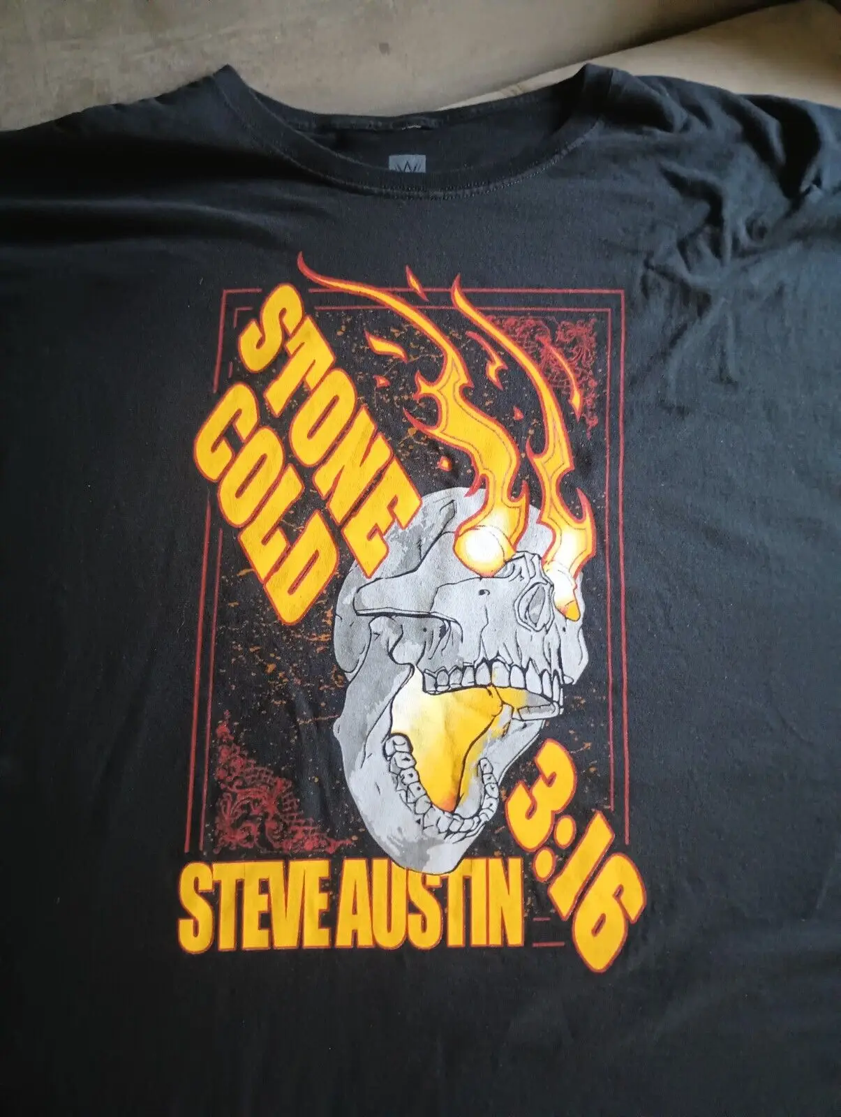 Stone Cold Steve Austin Pro Wrestling Black T-Shirt Mens-5XL Hell Yeah