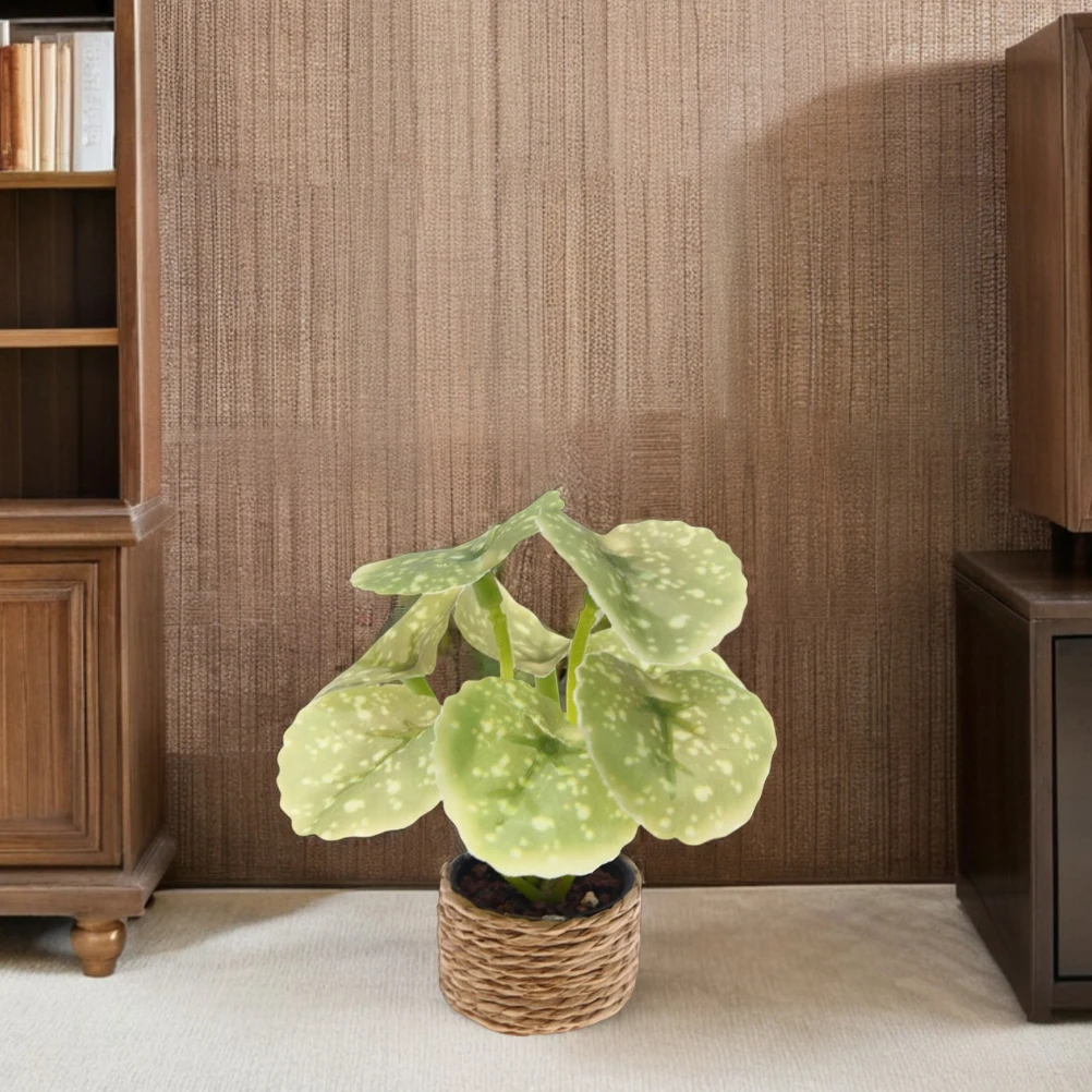 

4pcs Miniature Bonsai Artificial Tiny Potted Plants No Watering Needed Dollhouse Decor Mini House Ornaments Mini Plants