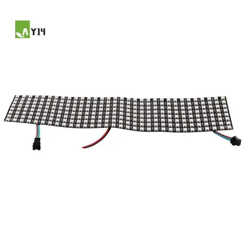 AY14 -WS2812 Led Programmable Light Individually Addressable Flexible For Video Display, DC5V (8X32)