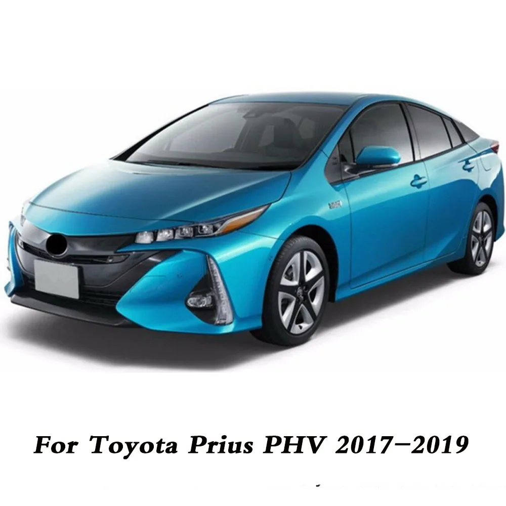 For Toyota Prius PHV 2017 2018 2019 2020 Car Sticker Inner Cover Trim ABS Matte Middle Console Control Auto Interior Panel Frame