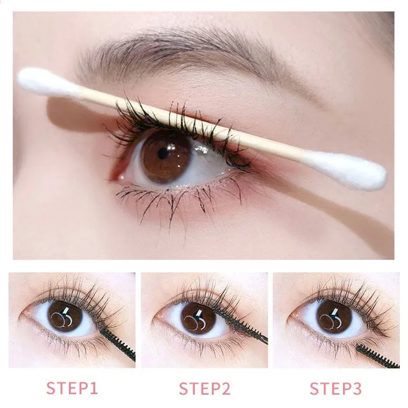 Ultra-fine Small Brush Head Mascara Lengthening Black 3D Lash Eyelash Extension Eye Lashes Long-wearing Black Color Mascara New