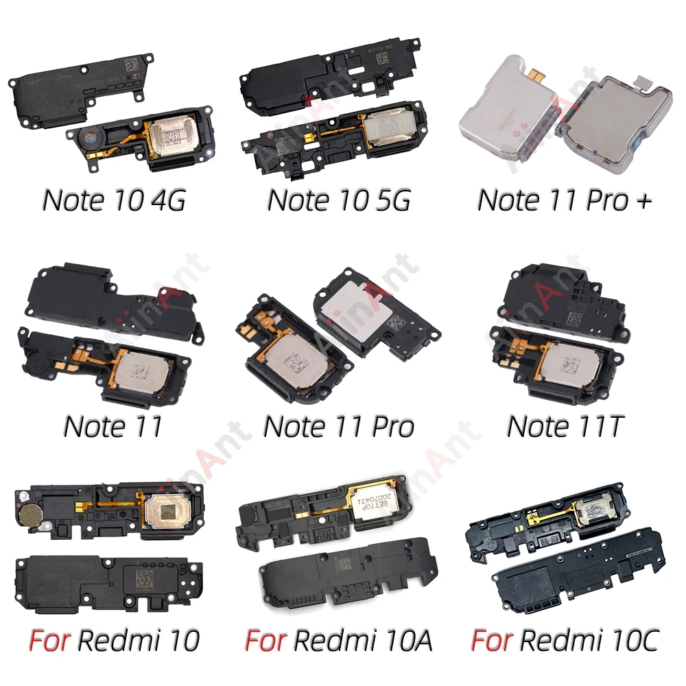 Bottom Loud Speaker Loudspeaker Sound Buzzer Ringer Flex Cable For Xiaomi Redmi Note 10 10s 10A 10C 11 11s 11T Pro Plus Max 5G