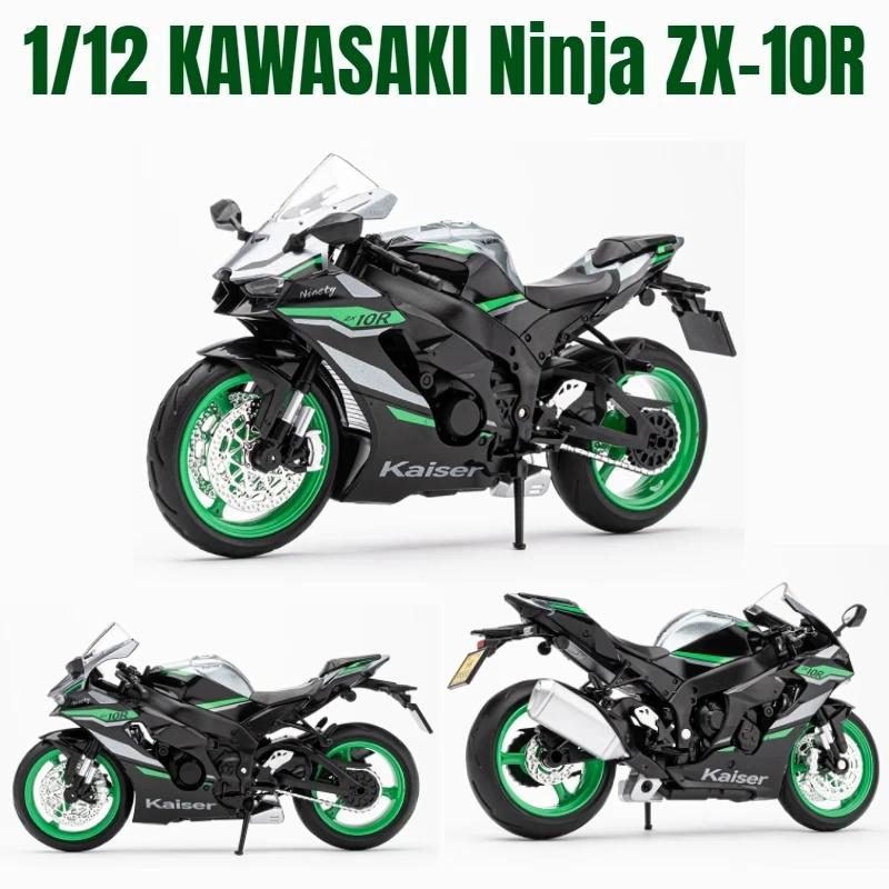 1/12 KAWASAKI Ninja 400 Toy Motorcycle Miniature Diecast Metal