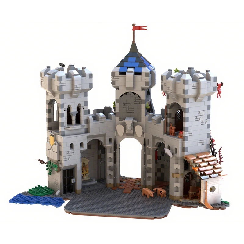

2409pcs MOC Castle 5 Building Blocks Christmas Gift Toy to Develop Patience and Concentration Master Series Collector Edition