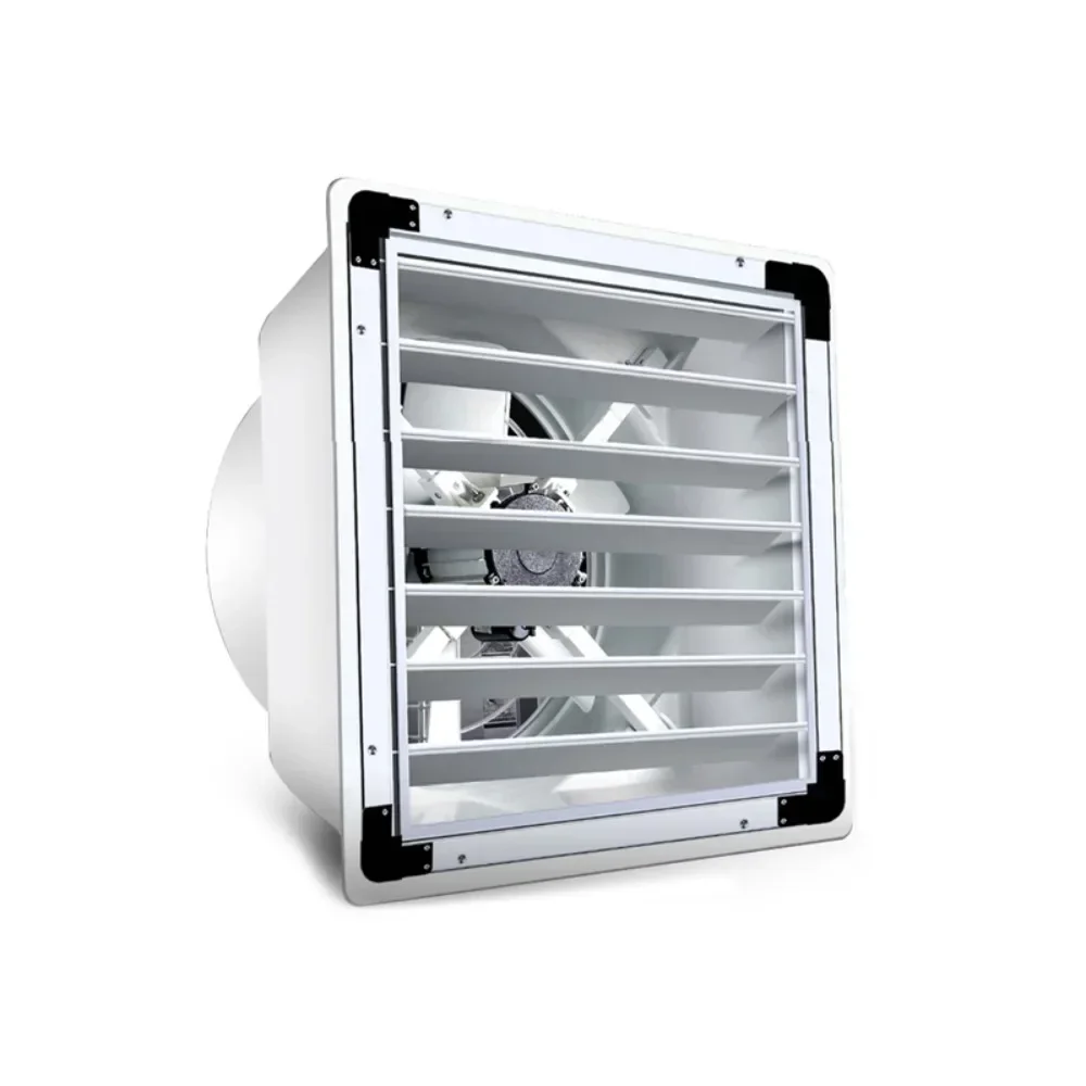 Industrial Barn AC Wall Mounted Window Heavy Duty Hammer Exhaust Fan Glass Fiber Anticorrosive High Speed Ventilation Fan 1460 #