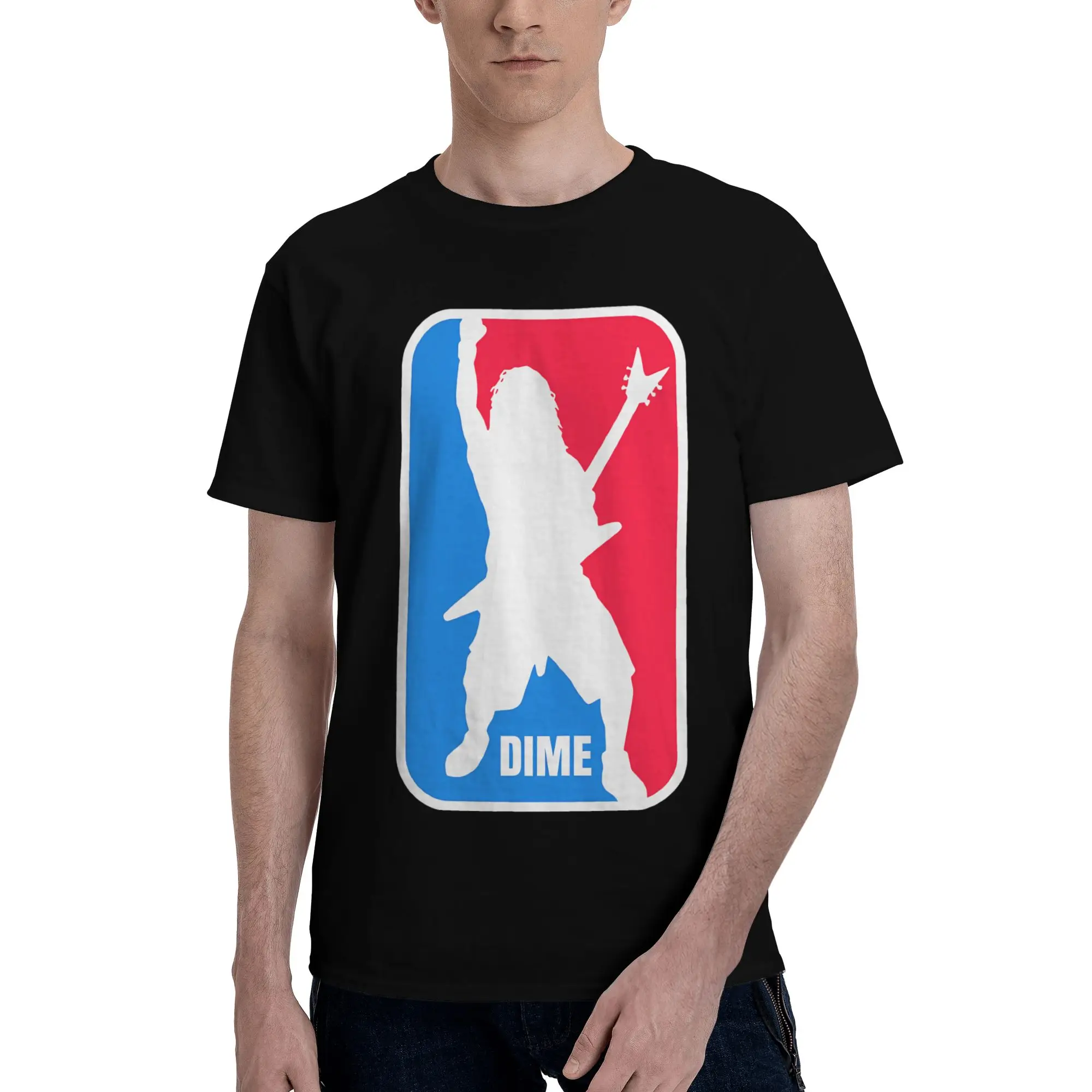 Camiseta Dime Dimebag Darrell con logotipo deportivo, 100% algodón, camisetas Dimebag Darrell para hombre