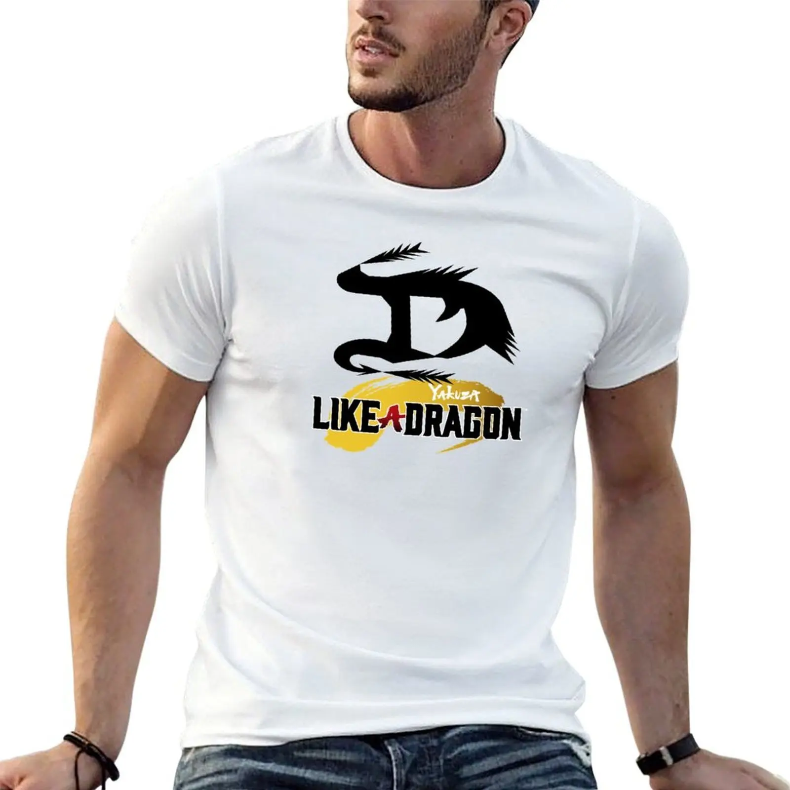 Yakuza like a dragon T-Shirt t shirts with prints t shirt for man man t shirt graphic T-shirt