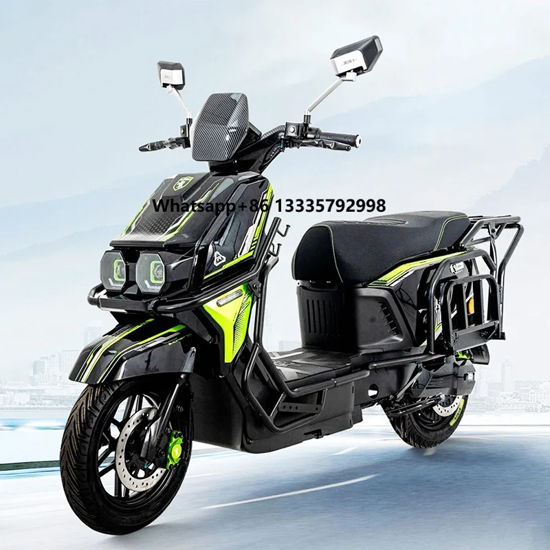 

Long Range XIAOQIONG 2 Electric Motorcycle 1500W 2000W Motor 72V 20/32AH Lead Acid Battery Max Speed 55km/h Disc Brake Moped