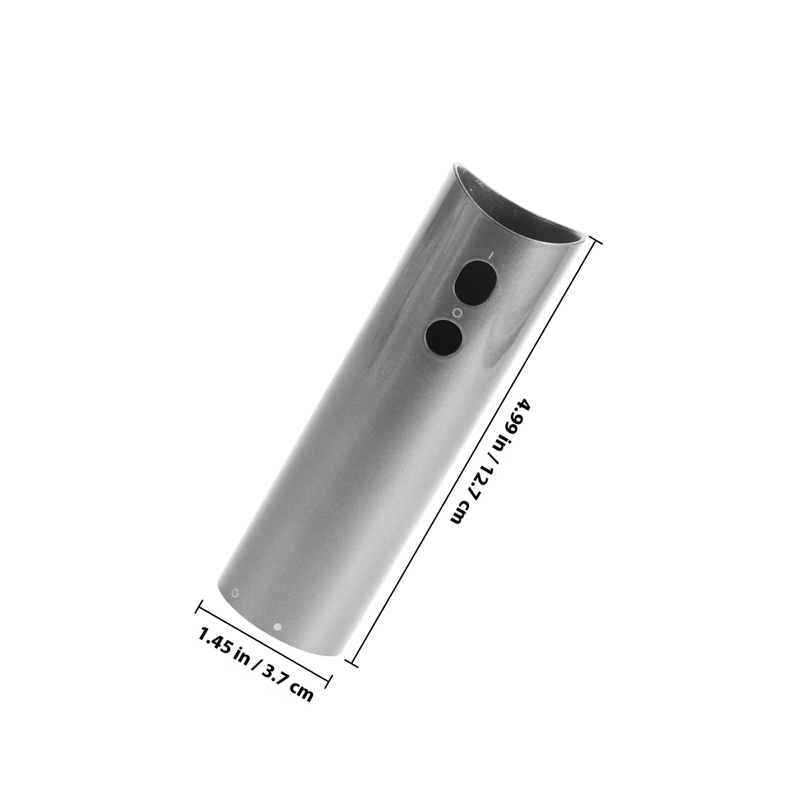 ฝาครอบเครื่องเป่าผมพลาสติก สีเงิน ทนทาน ติดตั้งง่าย ใช้ได้กับเครื่องเป่าผม Dyson ด้ามจับ DIY ซ่อมแซม