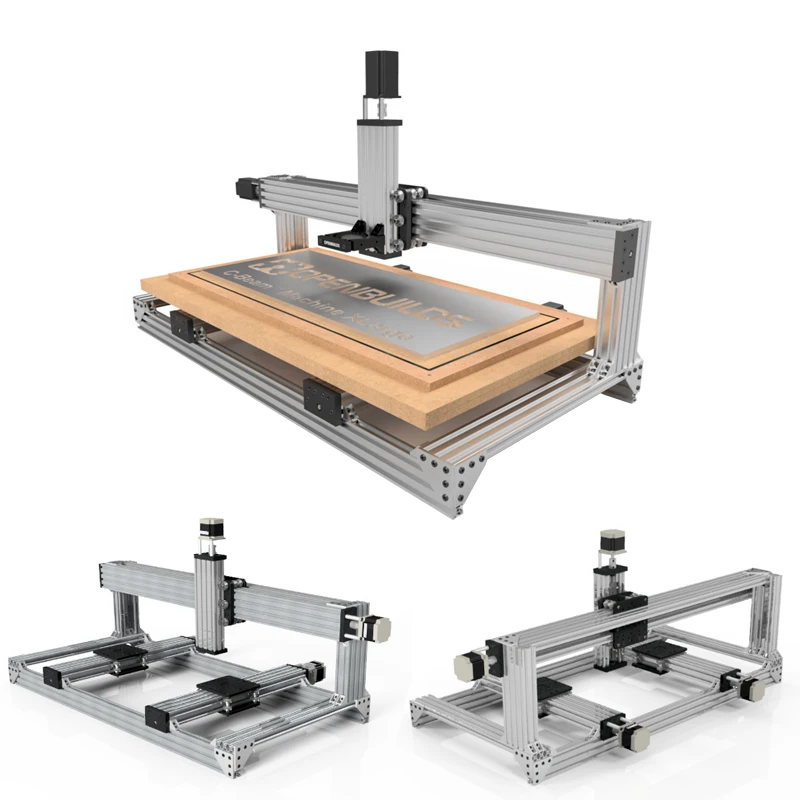 

Openbuilds 4-Axis C-Beam XL Large Machine Mechanical Kit Precise CNC Engraver For MDF Wood Acrylic Metal PCB PVC Plastic Carving