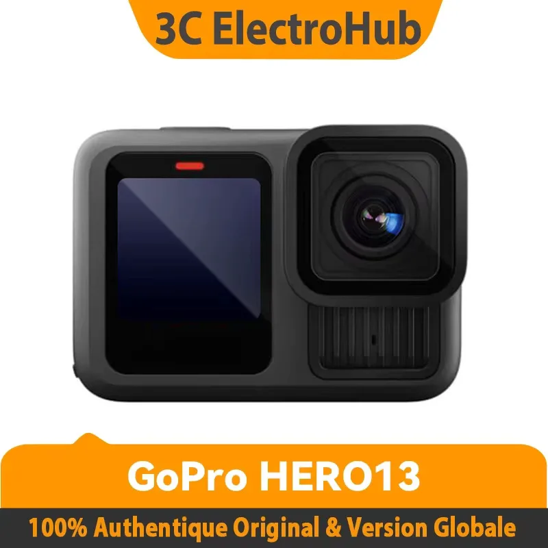 Nouvelle GoPro Hero 13, noir HD 5.3k vidéo, 1900mAh caméra anti - tremblement vélo caméra de sport