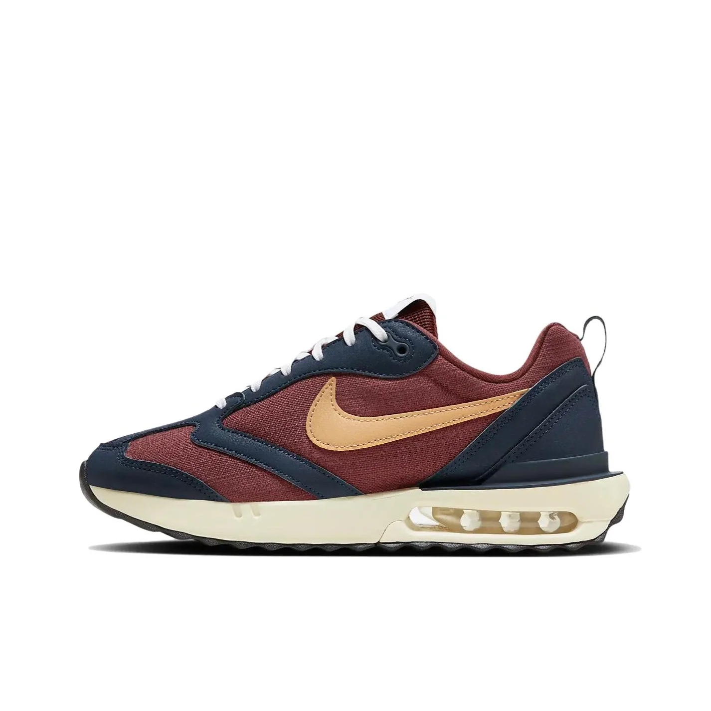 Nike Air Max Dawn Casual Shoes Women's Low Top Brown Blue DX5655-200