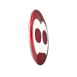 For Continental GT Flying Spur GTC Self-Adhesive Radiator Grille Red Badge OE Number 3W8854511 3W8.854.511 8 Cylinder PR DH4 DH8