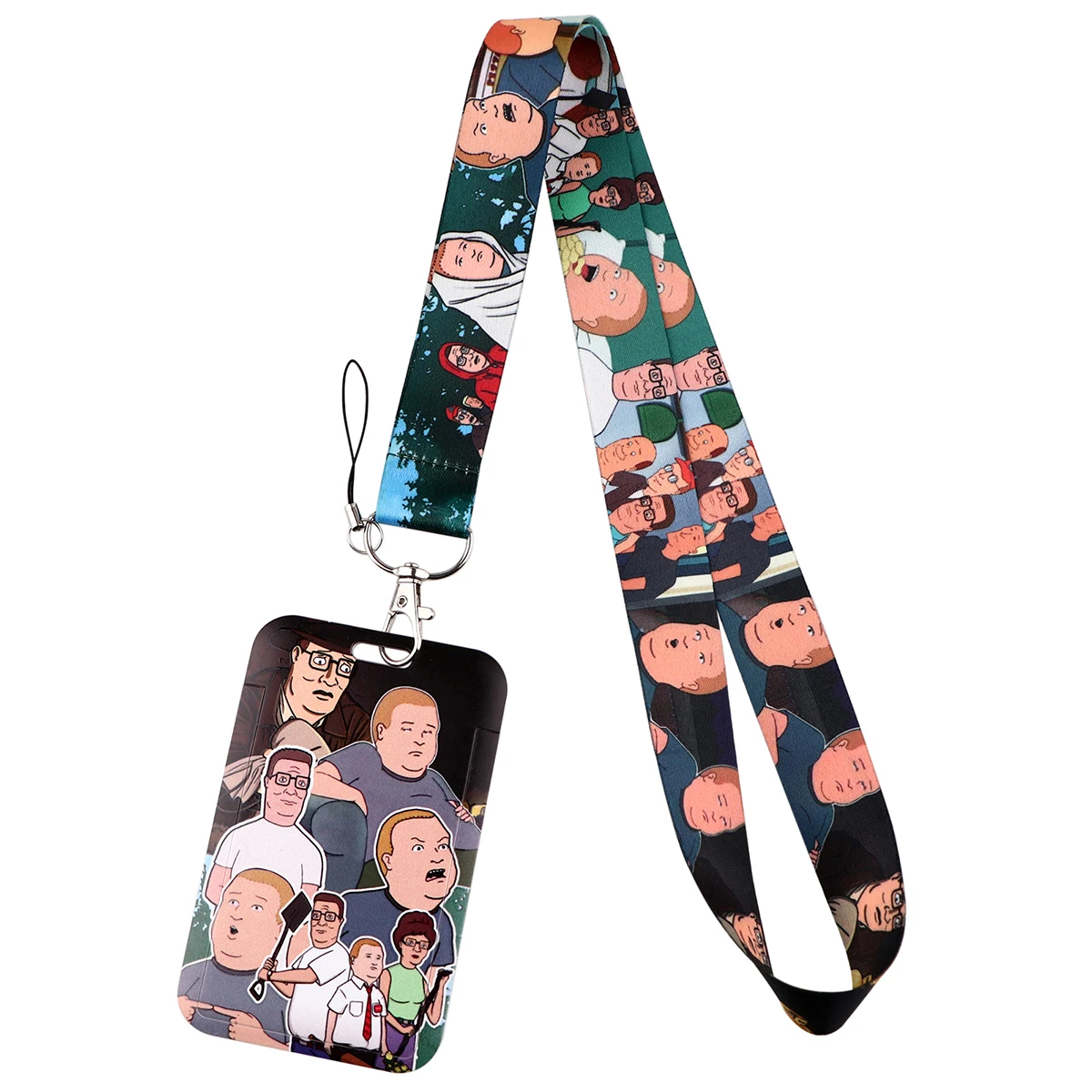 Funny Cartoon Neck Strap Lanyard for Keys Keychain ID Credit Card Pass Hang Rope Lariat Mobile Phone Charm Accessories