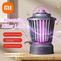 Xiaomi USB Rechargeable Mosquito Killer Lamp - 4000V Electric Bug Zapper for Home/Office/Outdoor 365nm UV Photocatalytic Trap