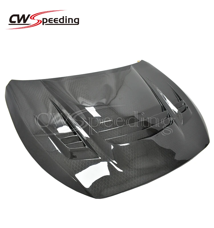 

CWS-J STYLE HONEYCOMB CARBON FIBER ENGINE HOOD BONNET for INFINITI Q50