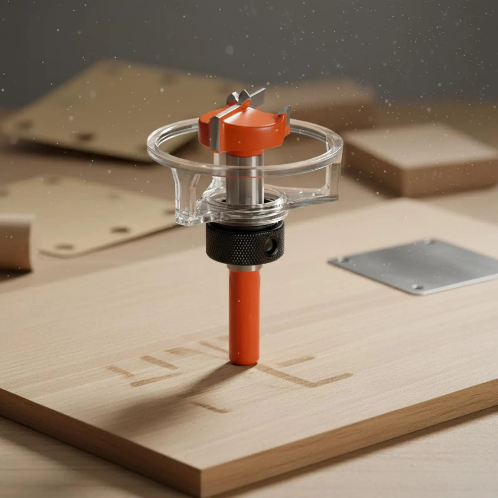 35mm Cup Drilling Jig Adjustable Positioning Cabinet Hinge Hole Cutter Woodworking Tool Self-Centering view 4