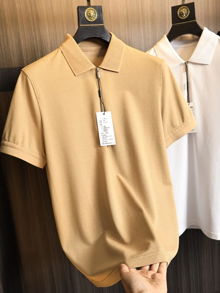 

Elite Series Men's Shirt Short Sleeve Silk Blend Cool Feeling Breathable Stylish Urban Fashion Cotton Polyester Copper A...