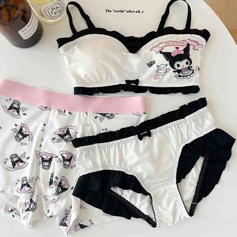 Sanrio Black Rice Anime Underwear Set - alternate angle