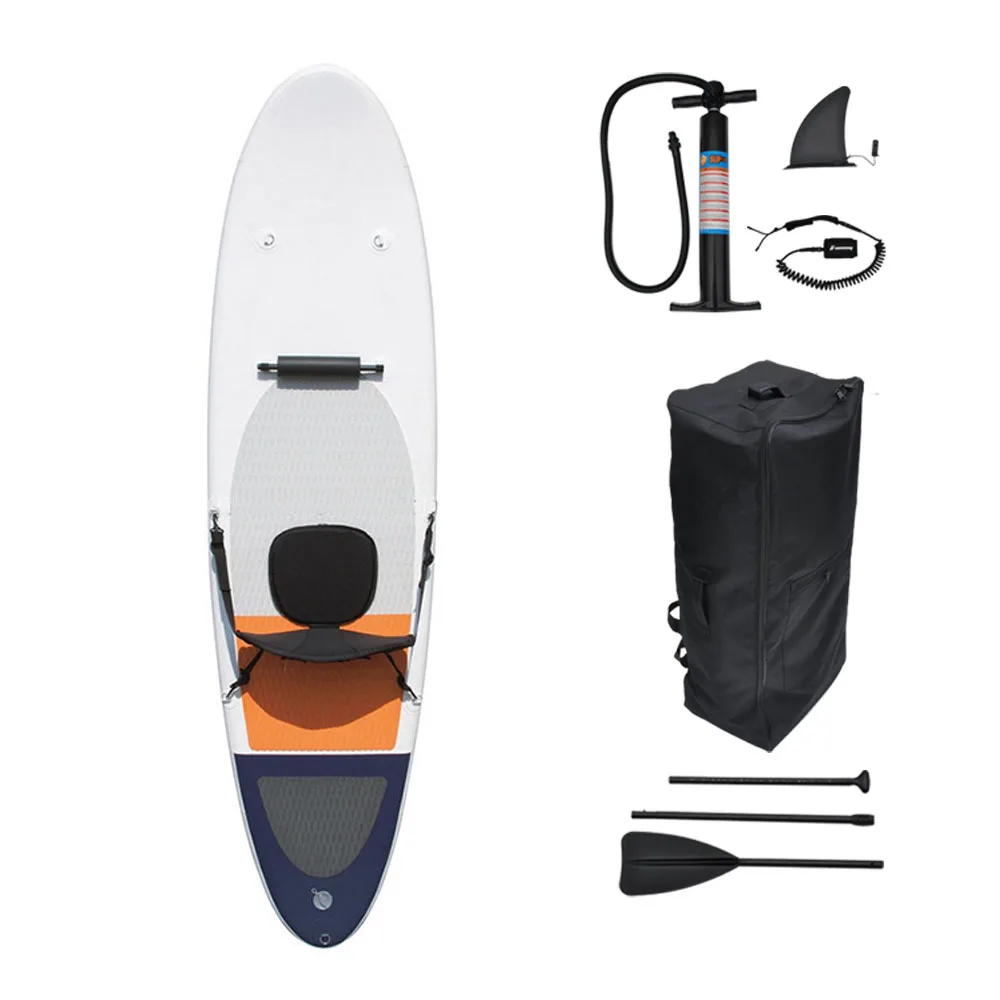 

Unisex Inflatable Fishing SUP - Non-Slip Deck for Anglers