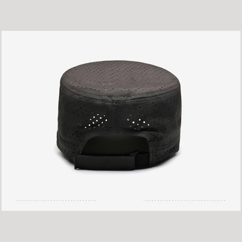 Men Women Breathable Flat Top Cap Quick Dry Sports Sun Hat Outdoor Running Golf Baseball Cap 5