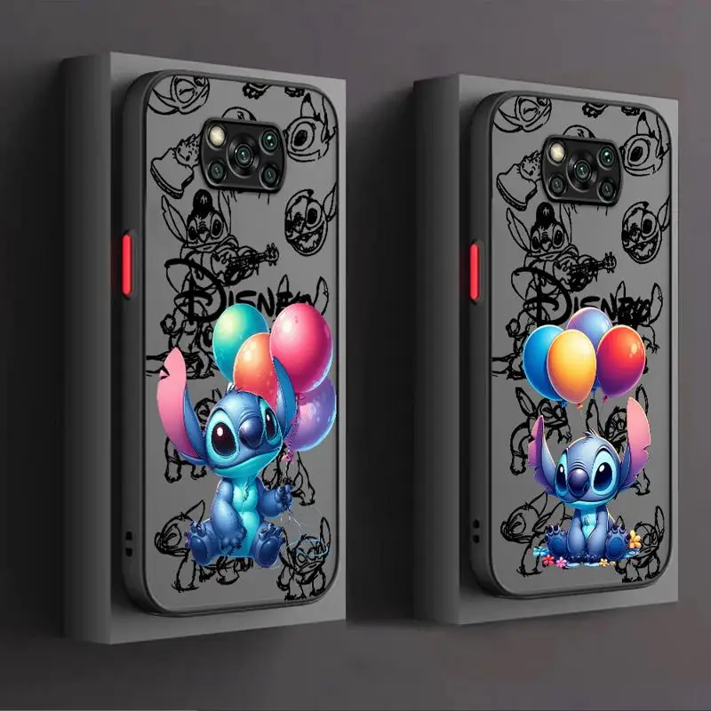 Disney Koala Stitch And Lilo phone case for Xiaomi mi 14 13 11 lite 9t 10c 9a 12 10t pro 13c 11t Los casos matte frosted fundas