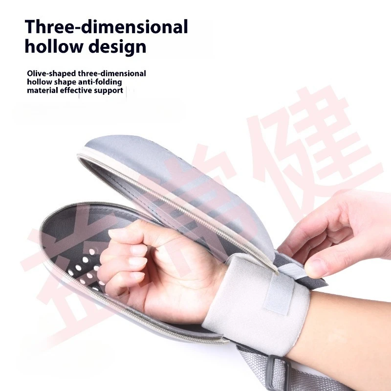 Guanti di ritenuta 3D Guanti antigraffio per demenza Anziani Trofermieri mentali costretti a letto Pazienti Protezione per le mani Tubo che tira Prevenire