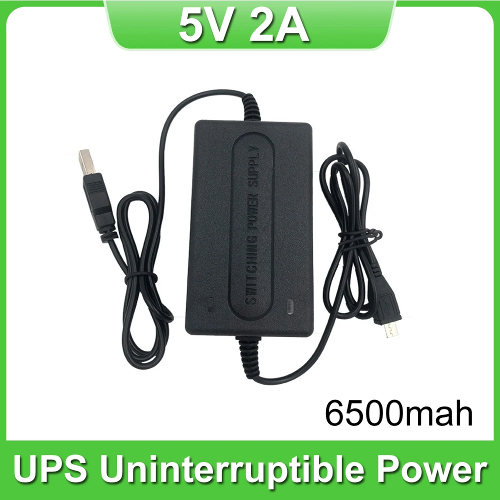 

NEOCoolcam 5V2A Intelligent UPS Uninterruptible Power Supply with USB Connetor Input & Output for Wifi IP Camera DVR System