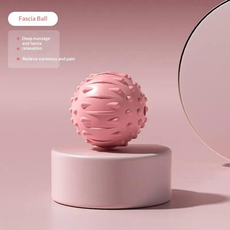 Handheld Roller Massager Design Easy Use Point Massage Relieve Body Fatigue Promote Massager Yoga Ball Portable Portable Arm Leg