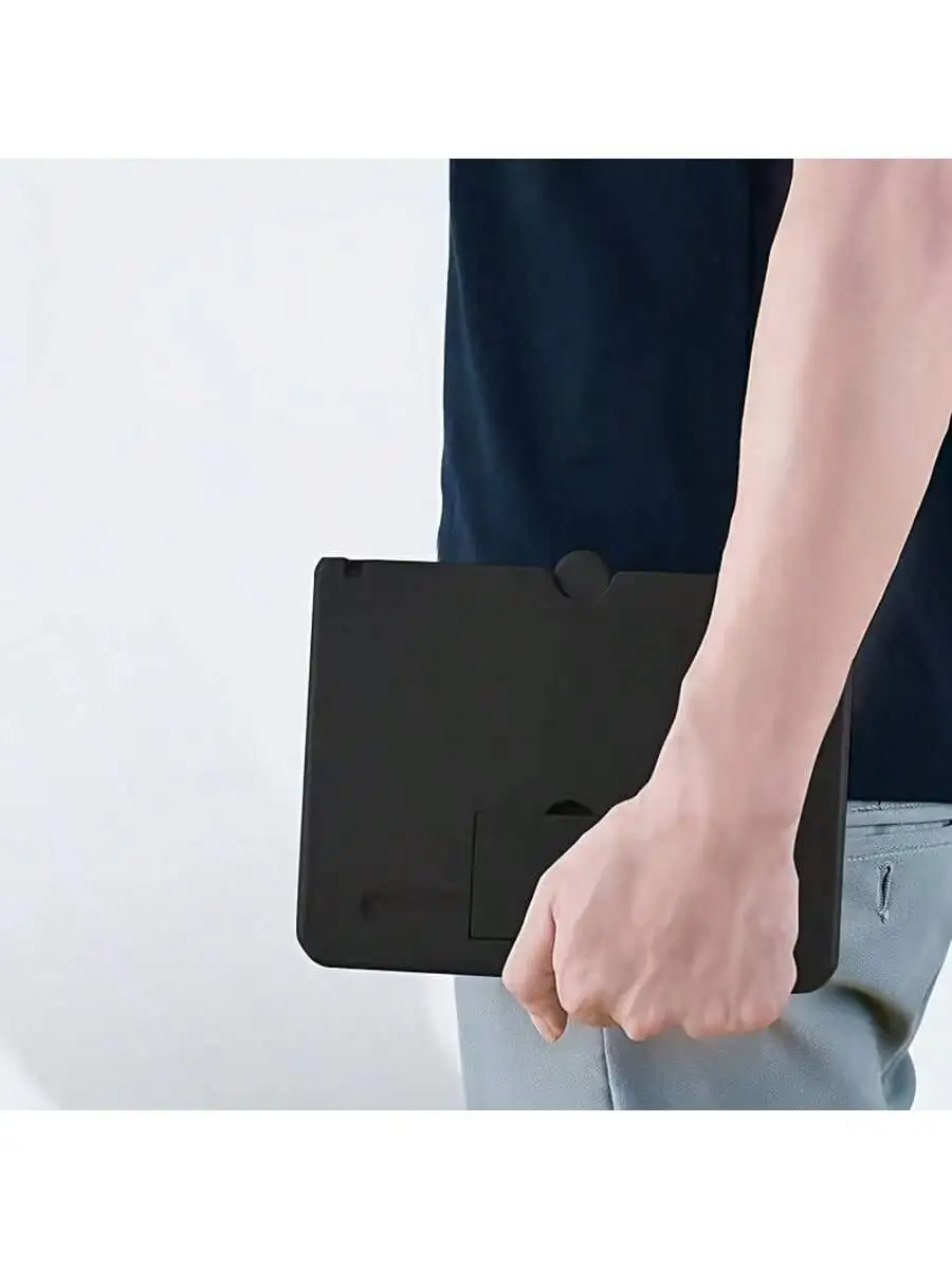 حامل مكبر لشاشة الهاتف قابل للطي، تحويل الهاتف الذكي إلى الكمبيوتر اللوحي، عرض بدون استخدام اليدين، تصميم حماية العين، تصميم محمول #3