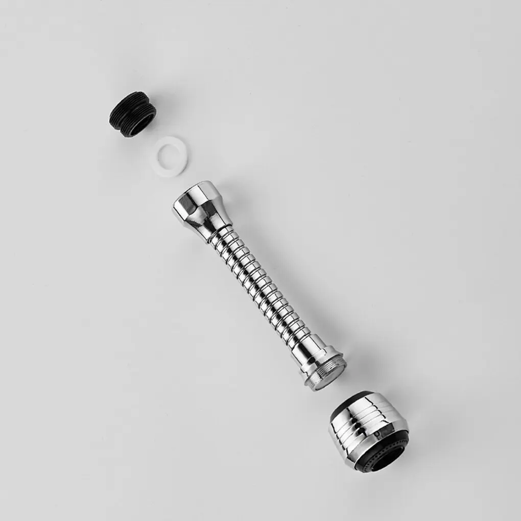 Grifos de plástico para cocina y baño, extensor de grifo ajustable giratorio, válvula de derrame, filtro de ducha, ahorro de agua