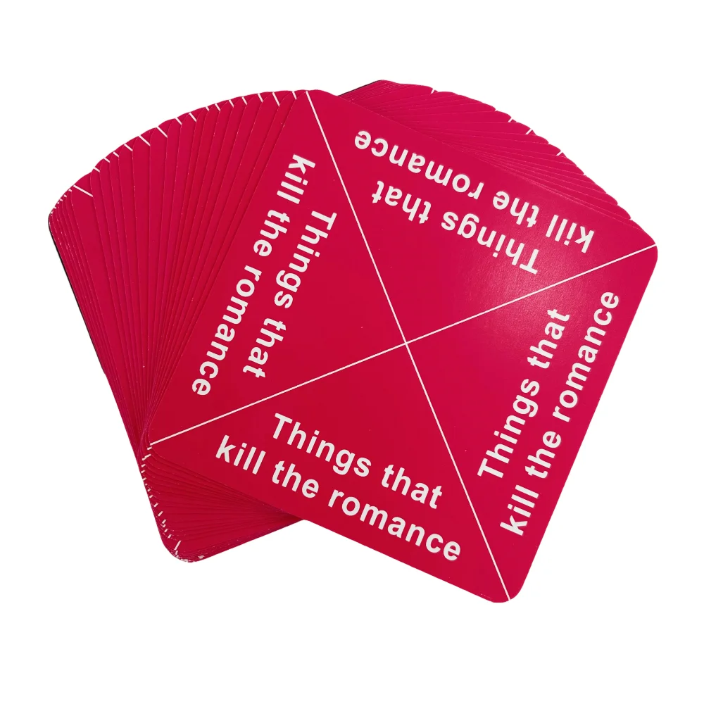 Quick And Dirty Card Game Offensively Fun Pack Social Comedy Game Quick And Dirty - Girls Night Edition Red And Black Deck