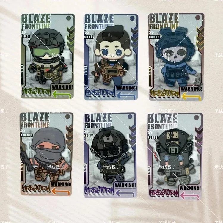 بطاقة صغيرة ذات طابع محيطي على الوجهين من Call of Duty، طبقة صلبة عالية الوضوح وشفافة عالية